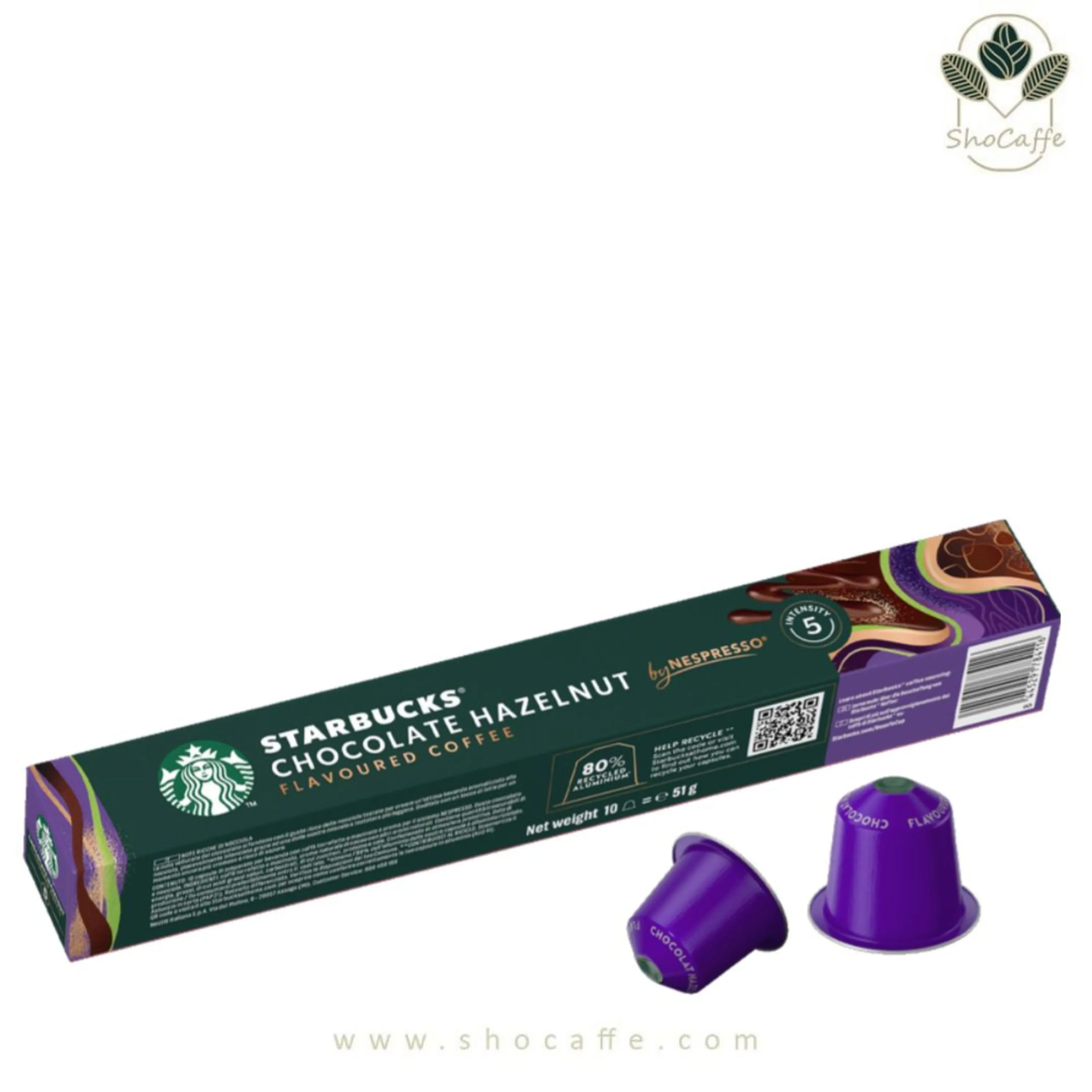 کپسول قهوه نسپرسو استارباکس شکلات فندق Starbucks® Chocolate Hazelnut کپسول قهوه نسپرسو استارباکس شکلات فندق Starbucks® Chocolate Hazelnut